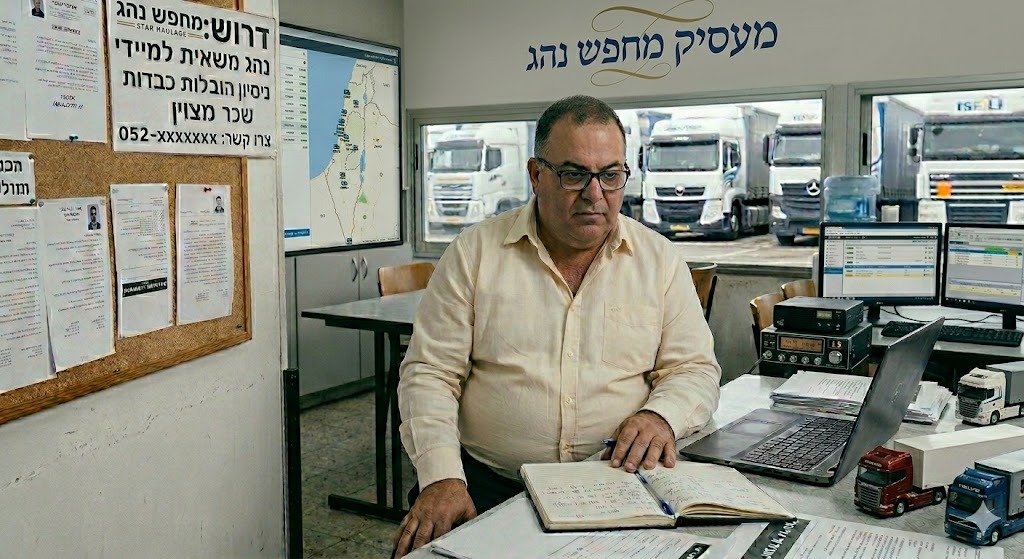 מעסיק מחפש נהג